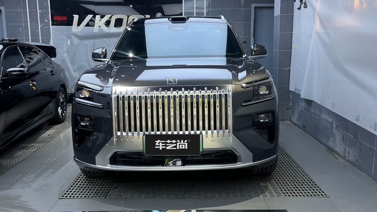 南京极氪 8X 贴威固 V1 车衣 锁住旗舰原车漆质感