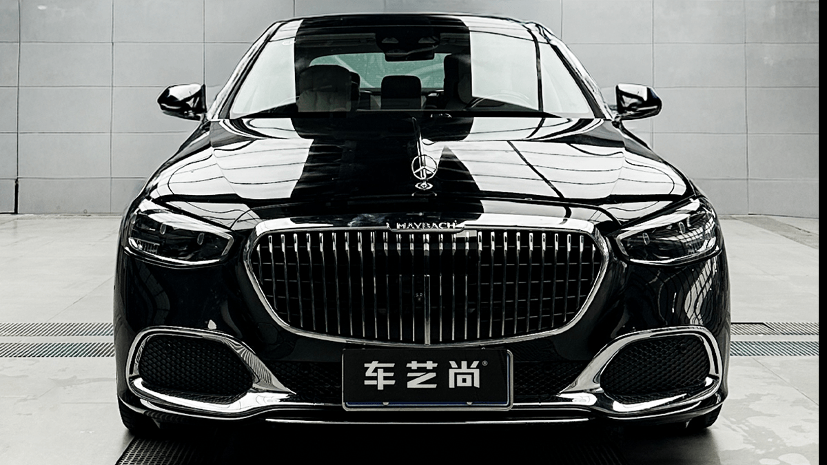 郑州豪车贴膜优选车艺尚郑州龙膜店 —— 以迈巴赫奔驰 S480 后羿 70 + 后羿 15 贴膜为例