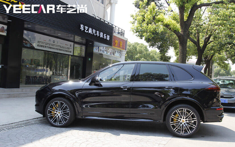 保时捷SONAX纳米漆面镀晶效果展示