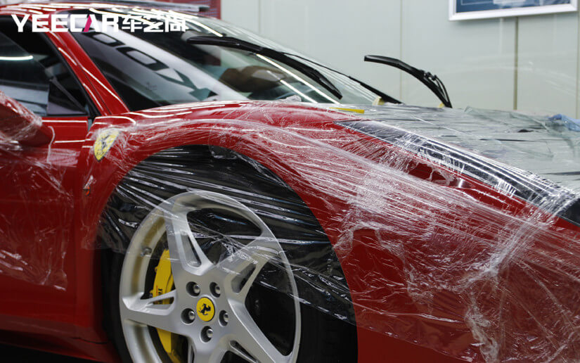 对车漆进行严格的保护