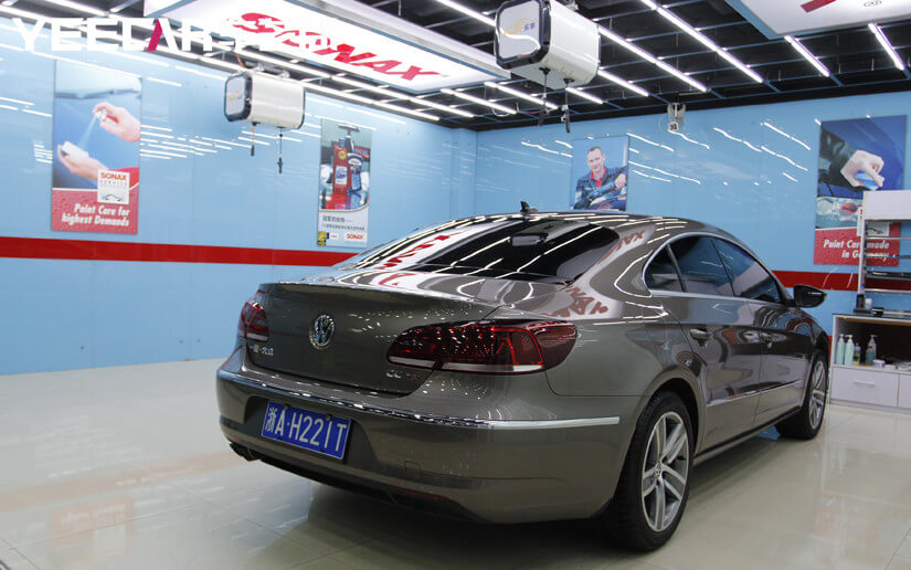 大众CC镀晶效果展示