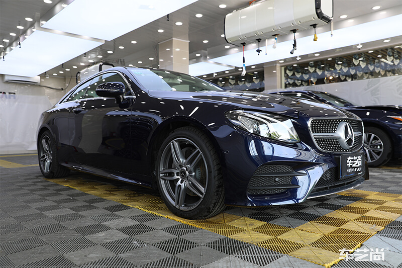 奔驰贴膜效果图