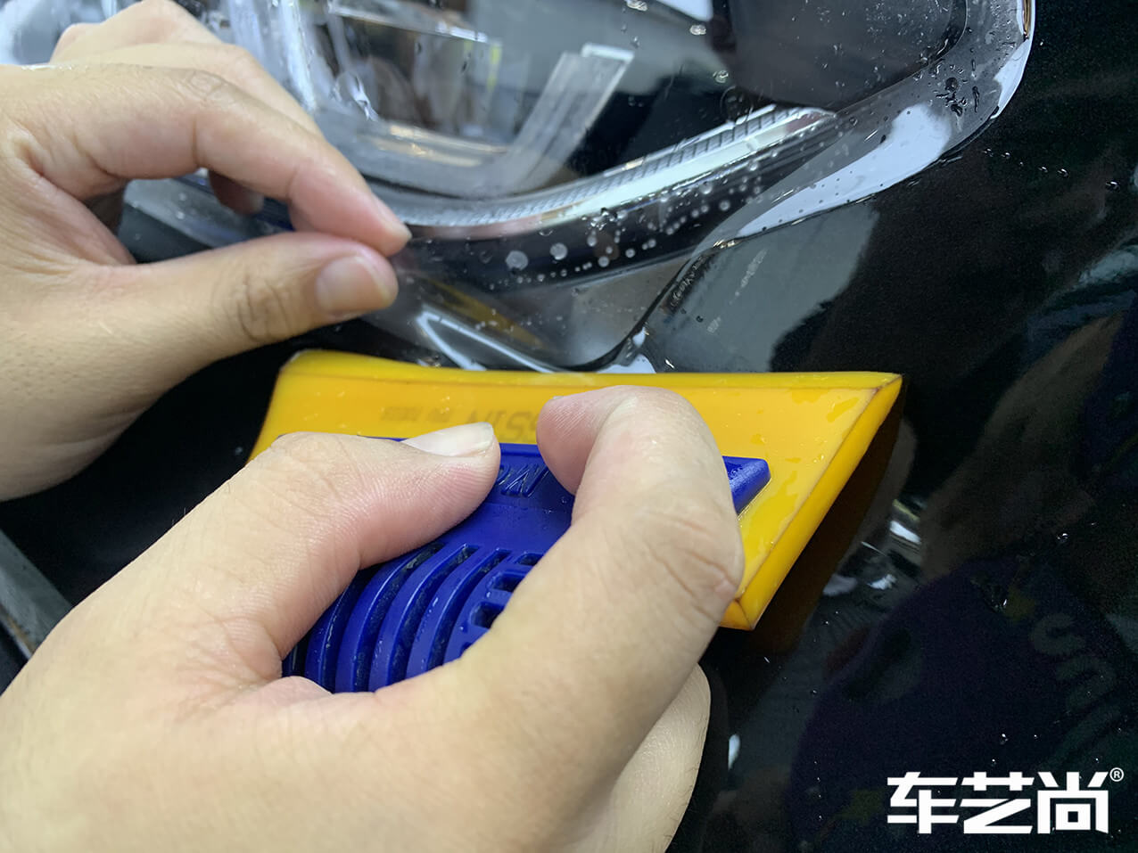 宝马X3装贴威固隐形车衣案例展示图（11）