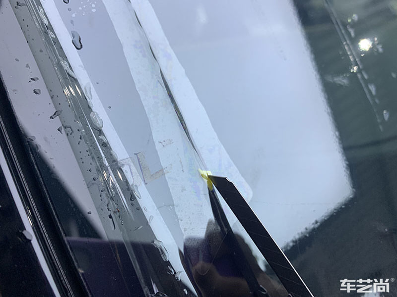 特斯拉Model 3施工威固隔热膜案例（图片展示七）