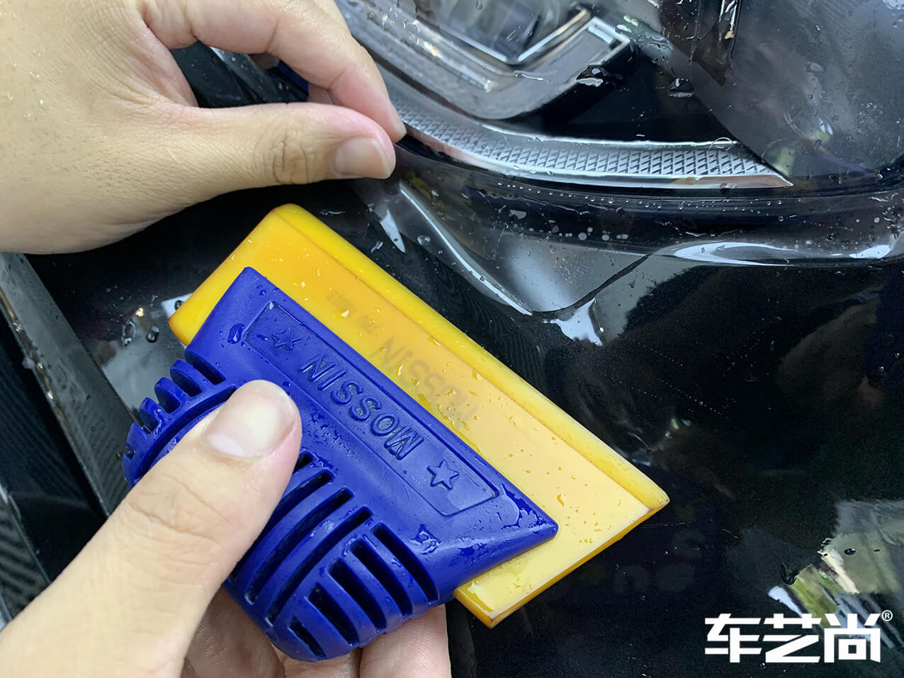 宝马X3装贴威固隐形车衣案例展示图（10）