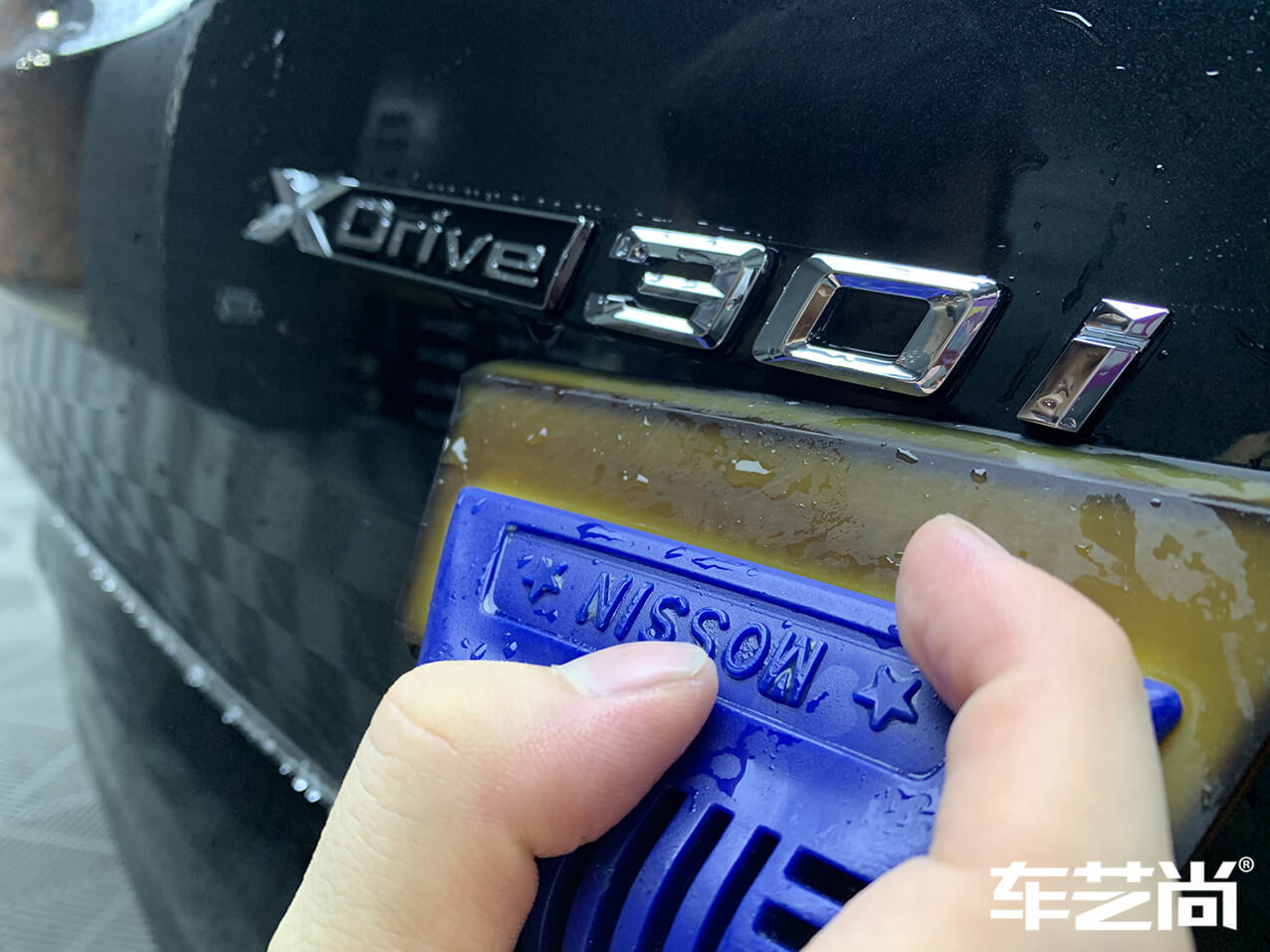 宝马X3装贴威固隐形车衣案例展示图（9）