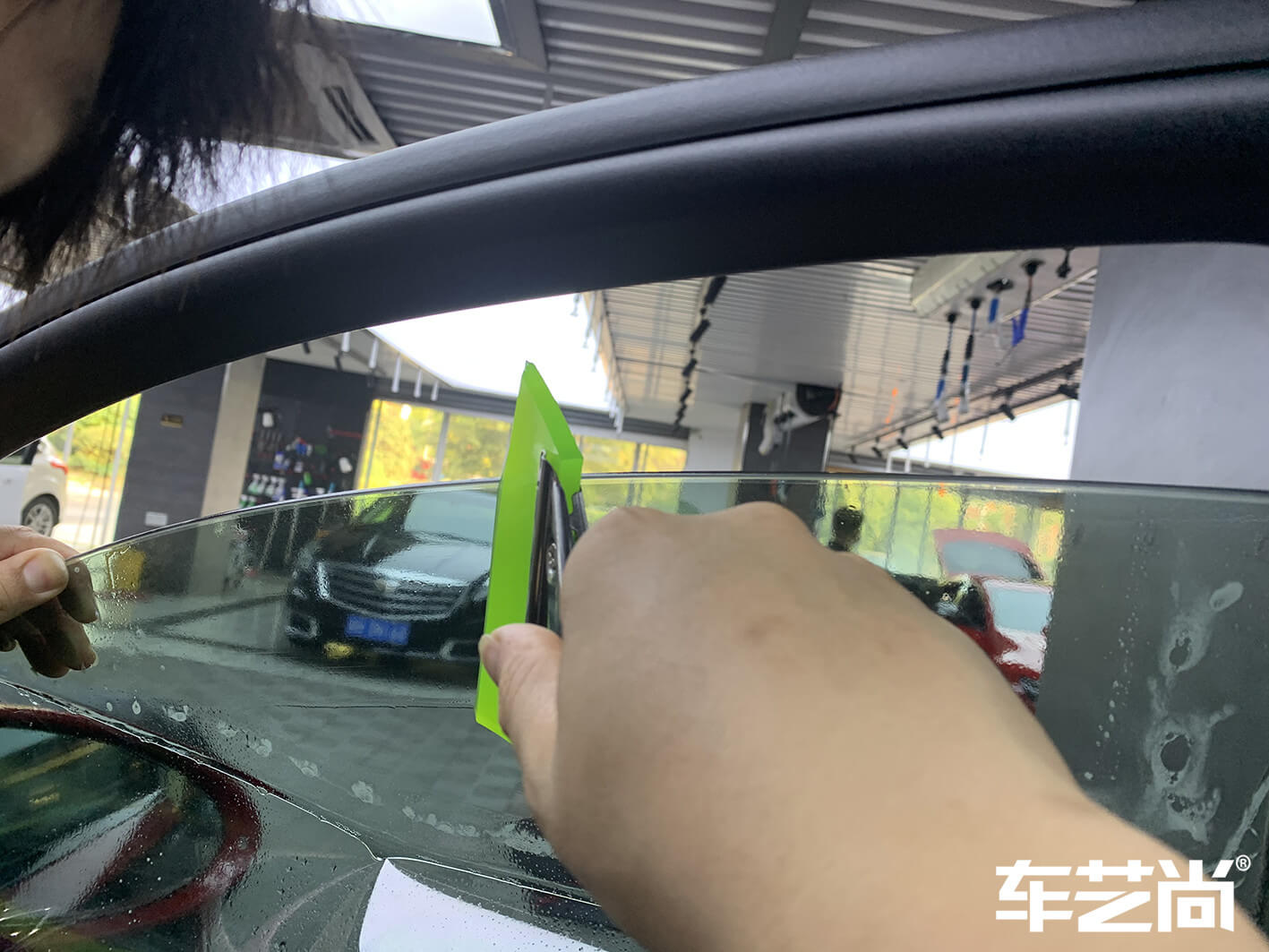 保时捷卡宴装贴威固V70+V40，施工流程展示（图十六）