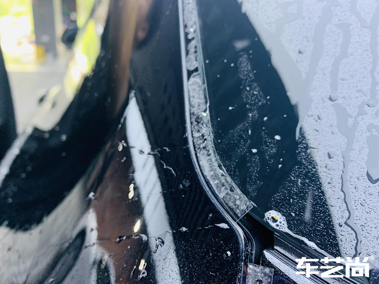 宝马X3装贴威固隐形车衣案例展示图（13）