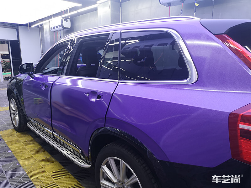 沃尔沃贴改色膜好不好看