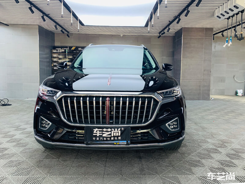 红旗HS5改色施工