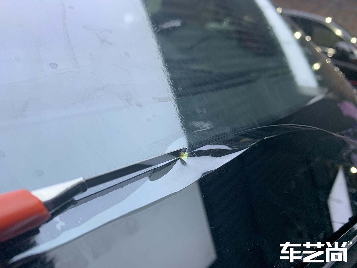 保时捷卡宴装贴威固V70+V40，施工流程展示（图十）