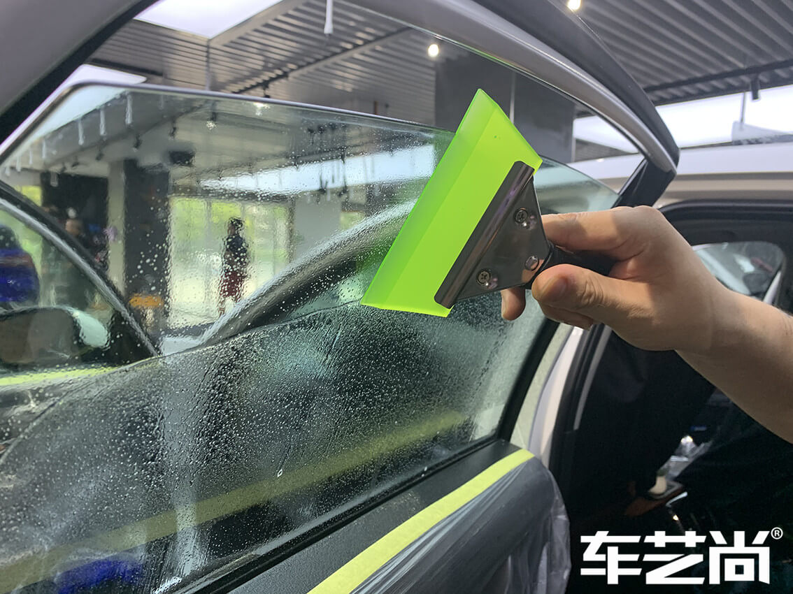 沃尔沃S60施工威固玻璃膜施工案例展示图（7）