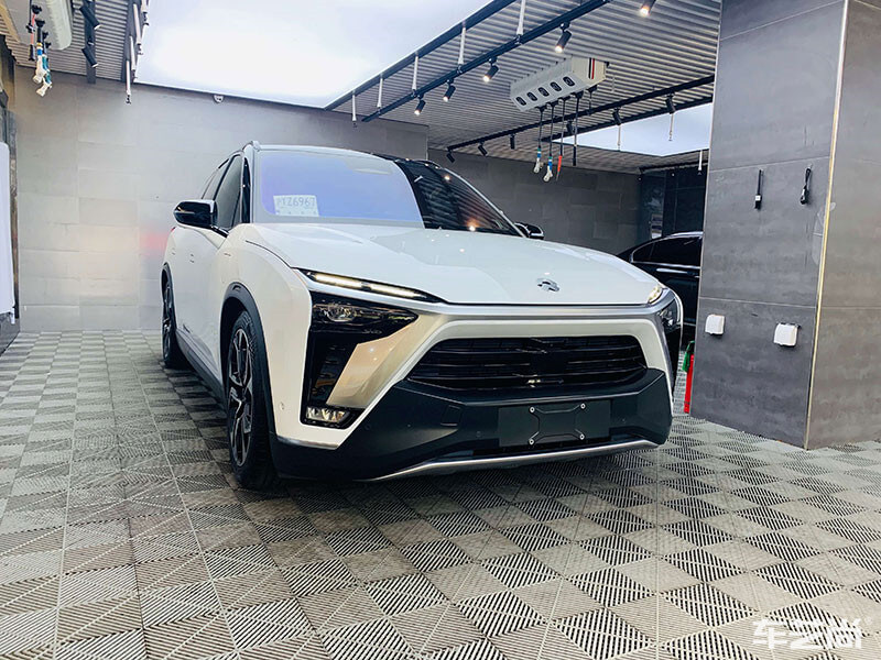 蔚来ES8威固漆面保护膜施工（右侧）