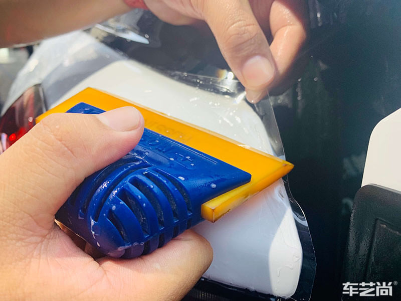 蔚来ES8威固漆面保护膜施工专车专用