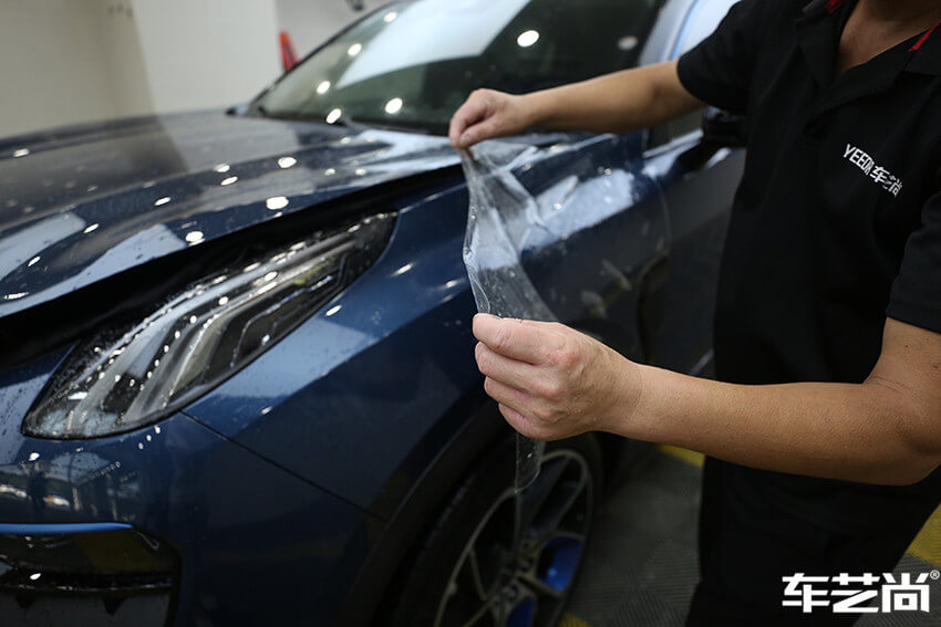 领克05施工威固隐形车衣，施工流程展示（4）