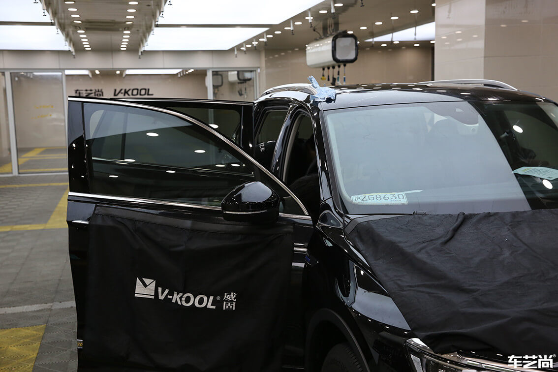 大众430装贴威固隔热膜（17）