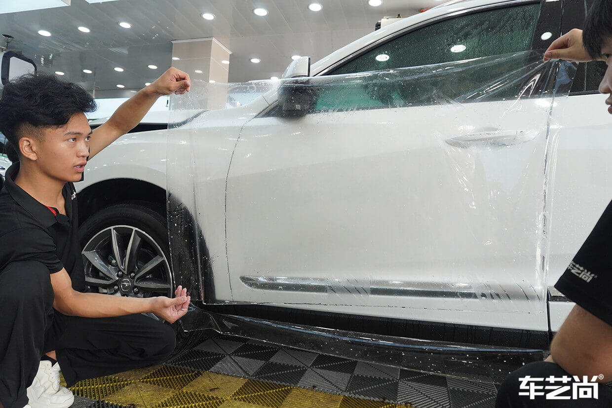 讴歌RDX施工威固隐形车衣案例分享（图二）