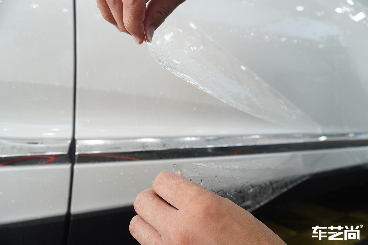 讴歌RDX施工威固隐形车衣案例分享（图五）