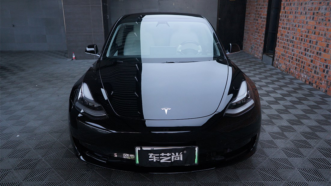 特斯拉Model 3施工威固隔热膜案例分享