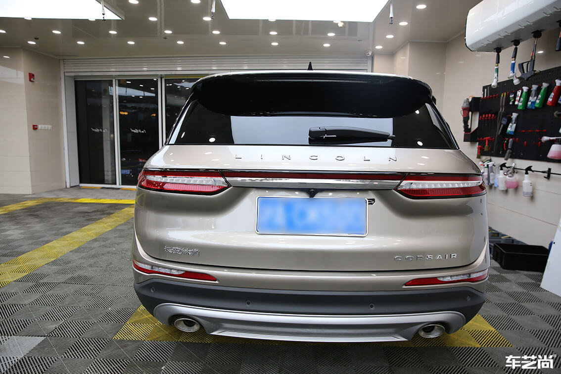  太空银林肯施工威固隔热膜，流程展示（13）