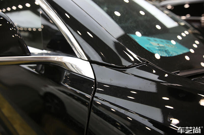 特斯拉Model 3隐形车衣施工效果展示（图三）