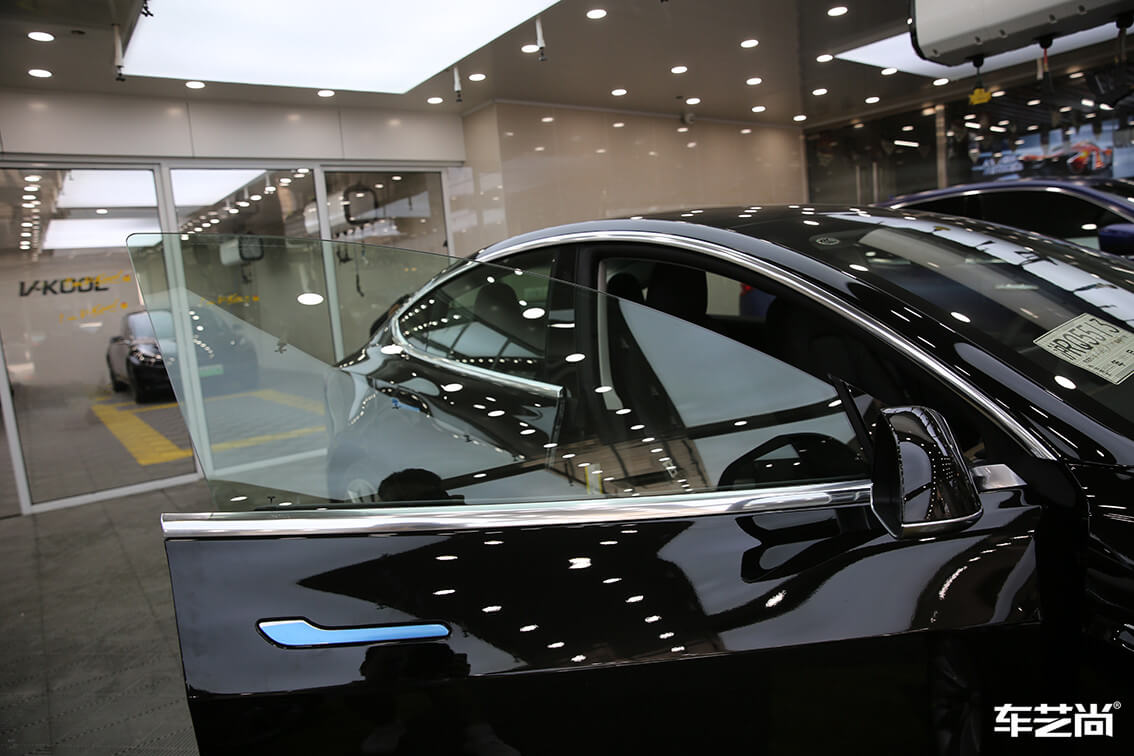 特斯拉施工威固隔热膜案例展示（15