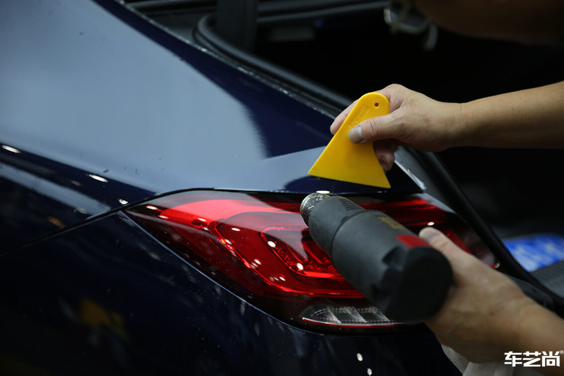 奔驰选择车艺尚装贴威固漆面保护膜案例展示（7）