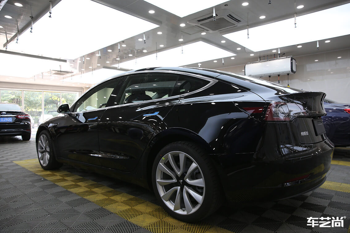 特斯拉施工威固隔热膜案例展示（12