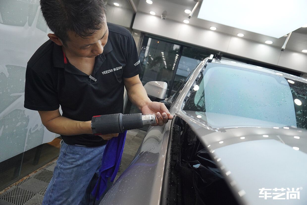 宝马X3施工威固隐形车衣（6）