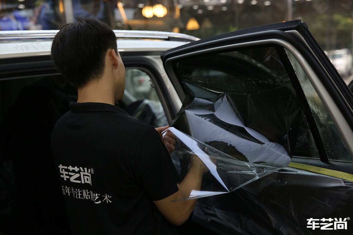 大众330 TSI装贴威固隔热膜，施工效果展示（9）