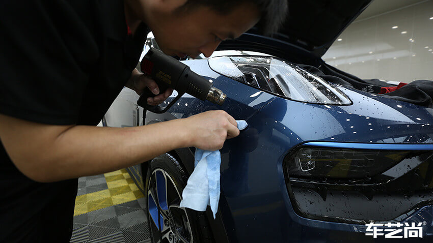 领克05施工威固隐形车衣，施工流程展示（6）