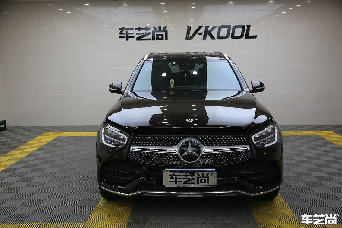 奔驰 GLC300施工威固隐形车衣案例流程展示（20）