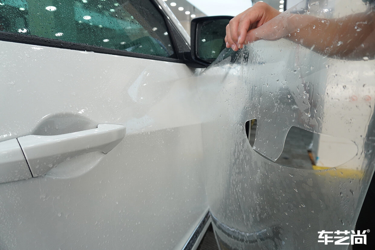 讴歌RDX施工威固隐形车衣案例分享（图四）