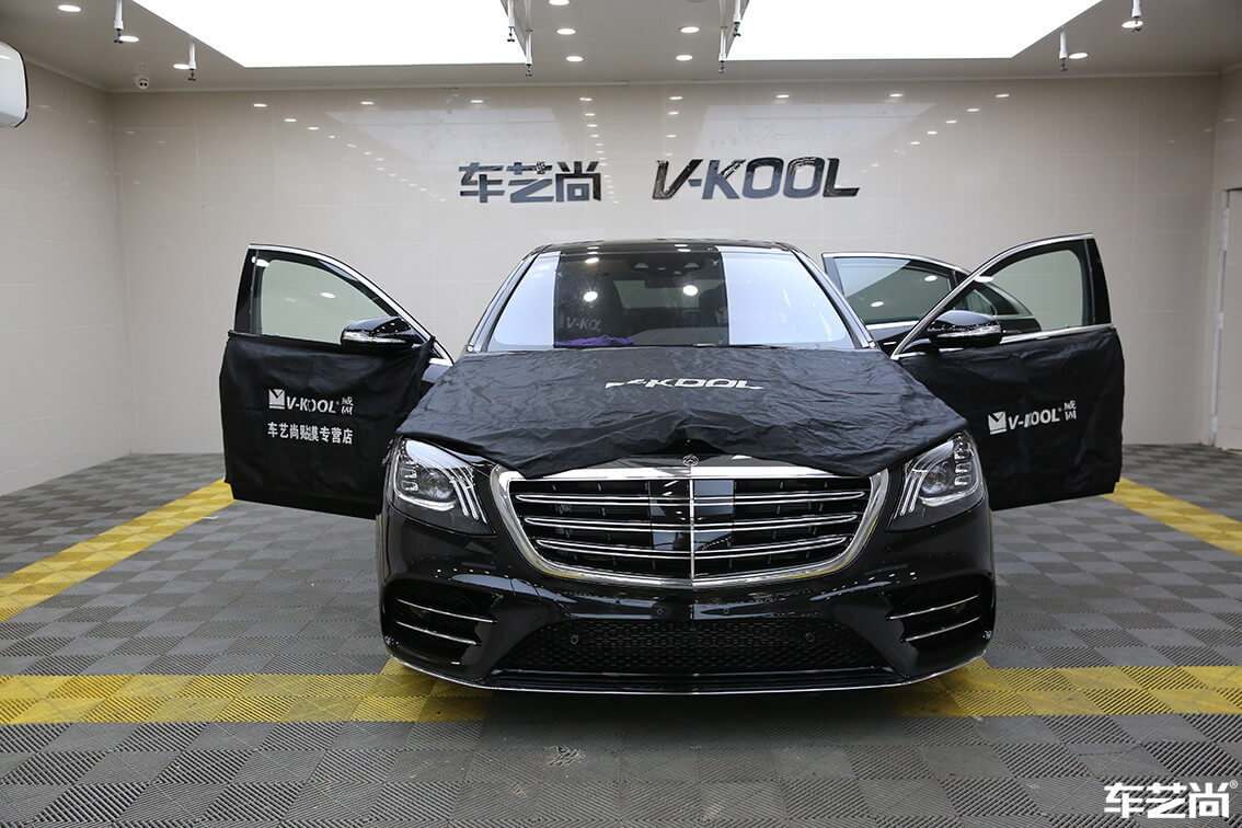 奔驰 S450L装贴威固隔热膜效果怎么样（3）