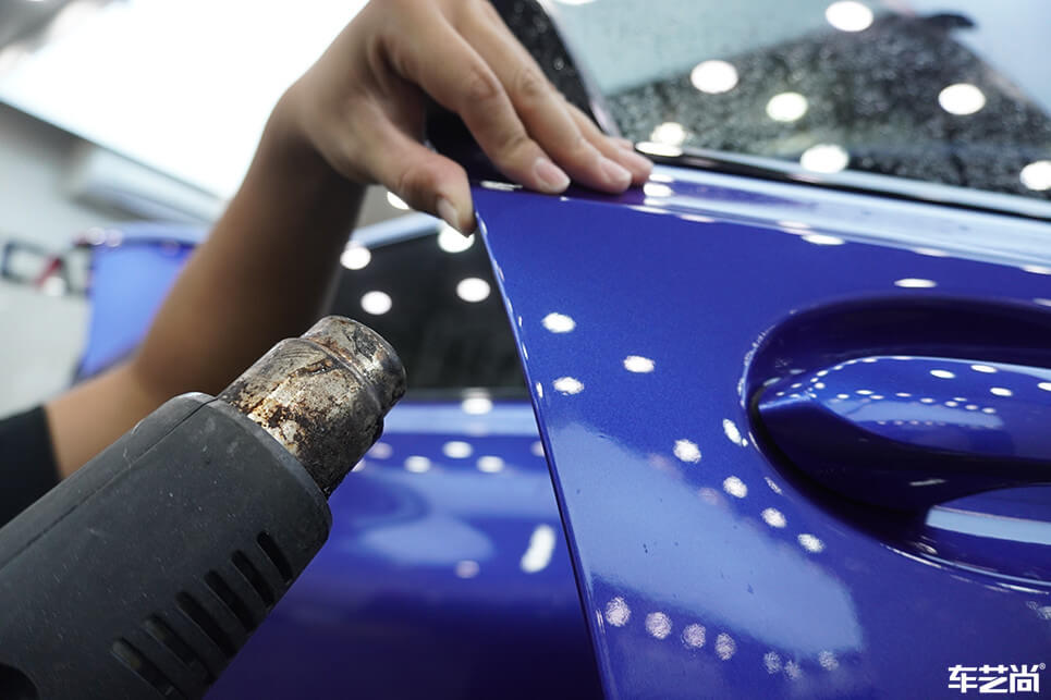 宝马3系施工隐形车衣（12）