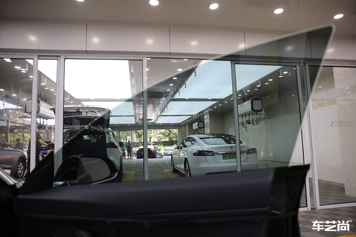 特斯拉施工威固隔热膜案例展示（11