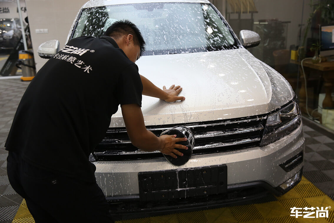 大众330 TSI装贴威固隔热膜，施工效果展示（2）