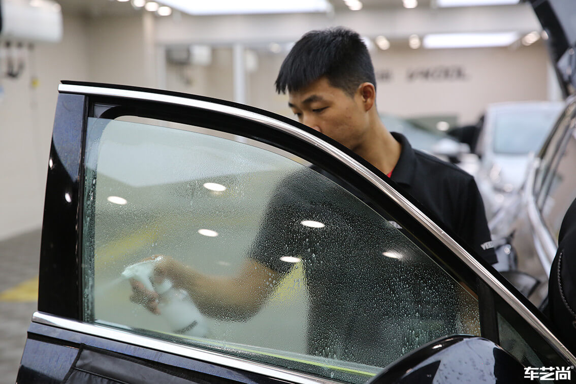 大众430装贴威固隔热膜（6）