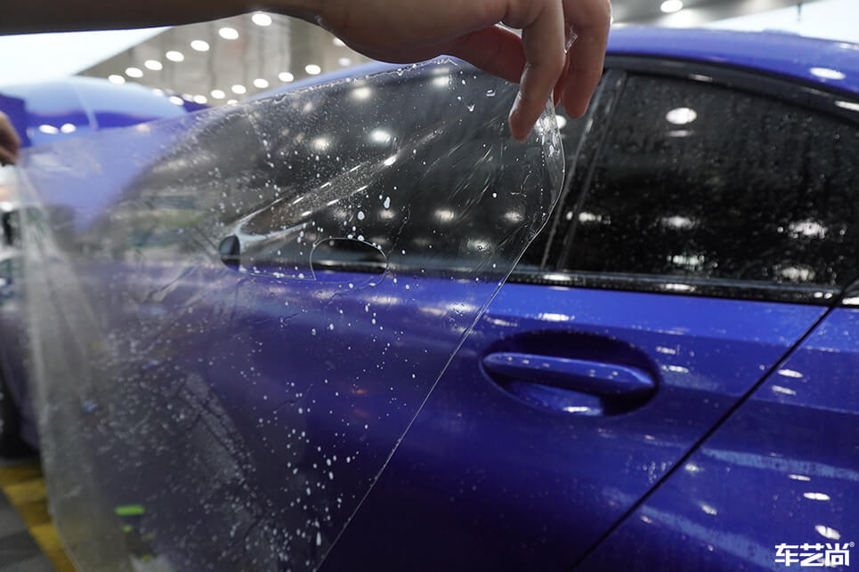宝马3系施工隐形车衣（7）