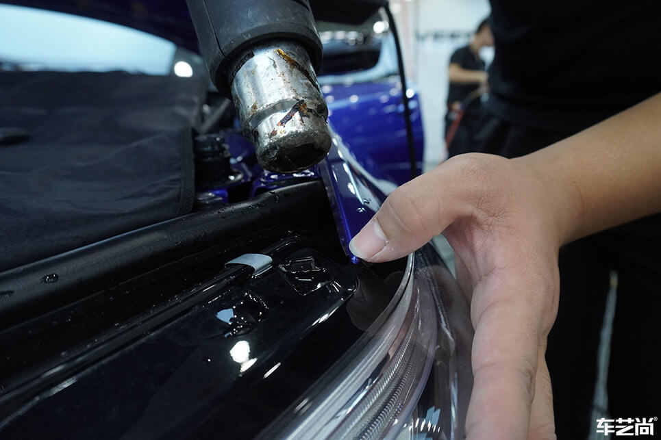 宝马3系施工隐形车衣（4）