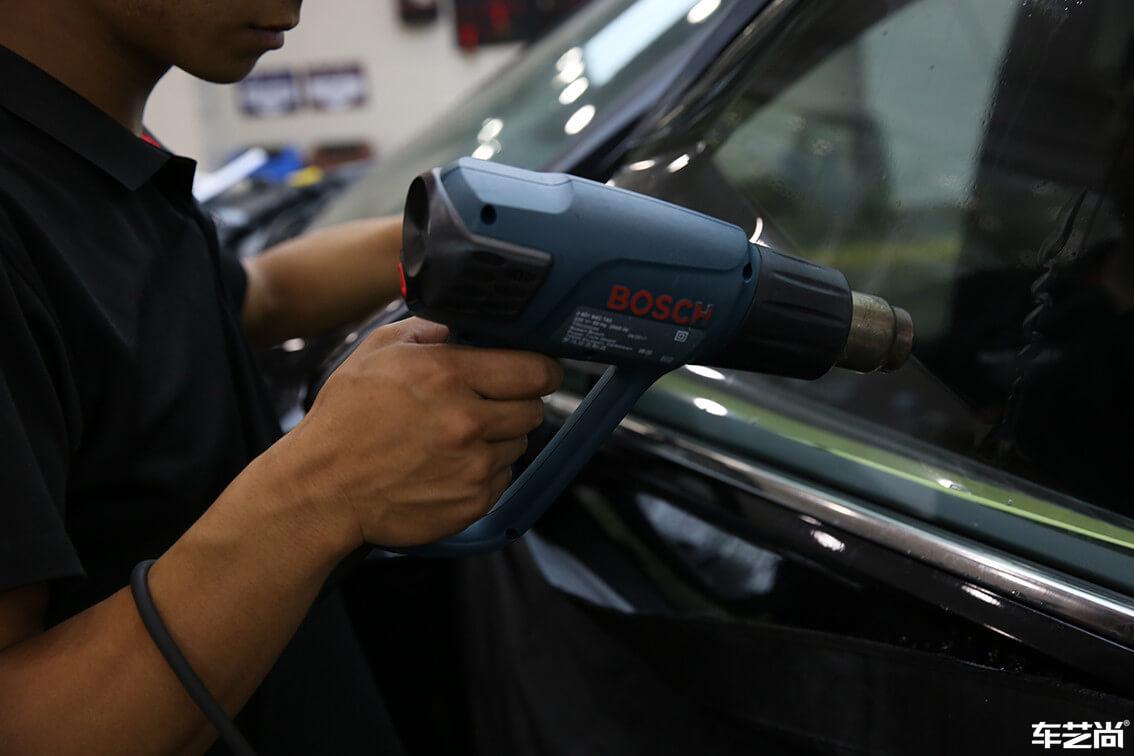 大众430装贴威固隔热膜（11