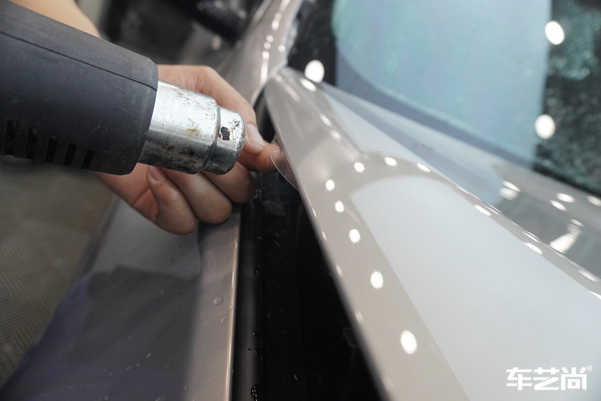 宝马X3施工威固隐形车衣（4）