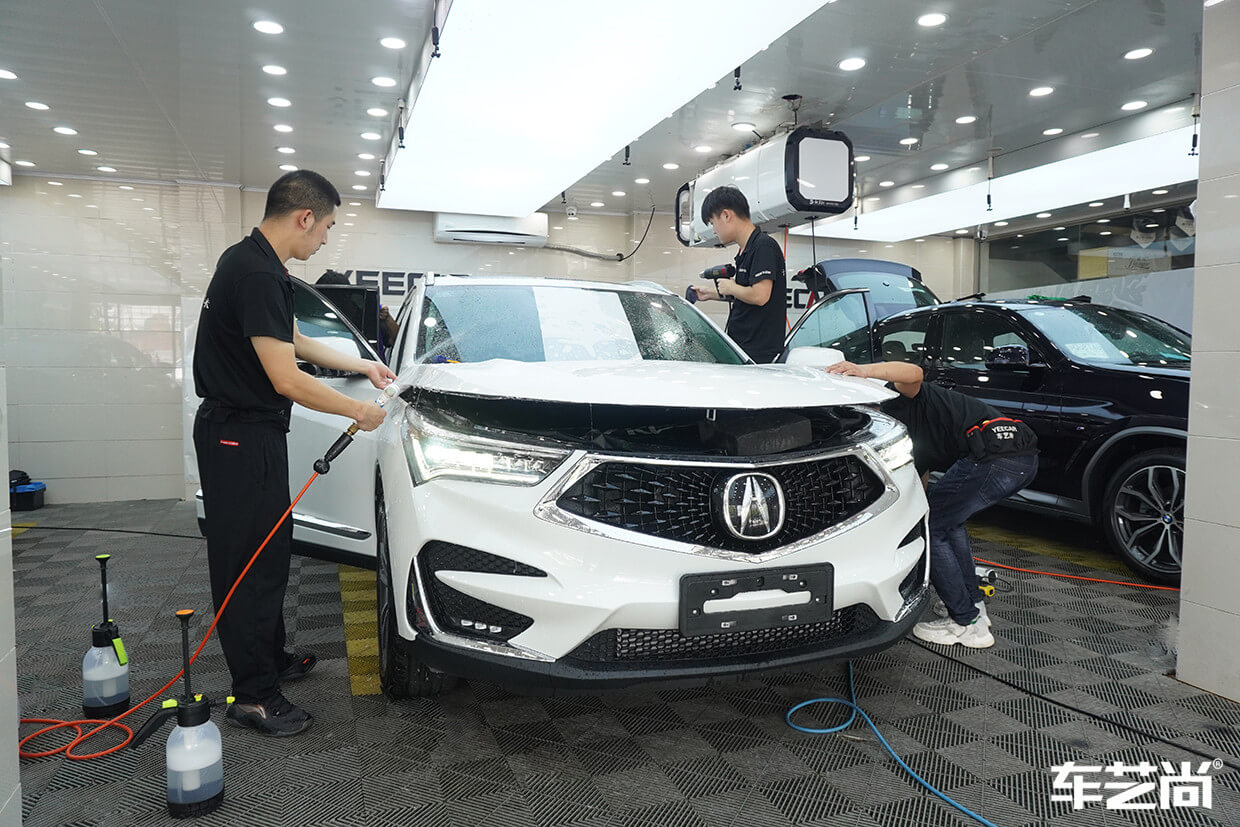 讴歌RDX施工威固隐形车衣案例分享（图十二）