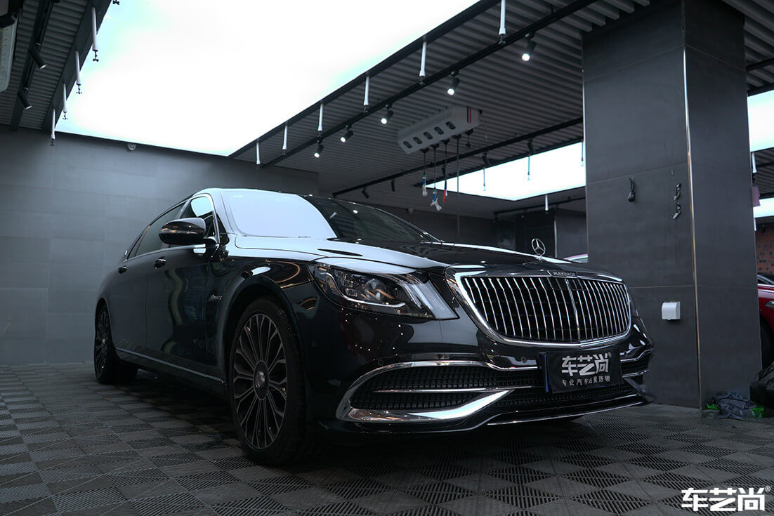 迈巴赫选择施工威固隐形车衣，效果展示（14）