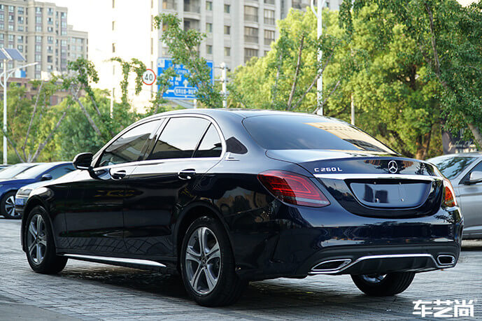 奔驰C260L贴威固隐形车衣流程图（14）