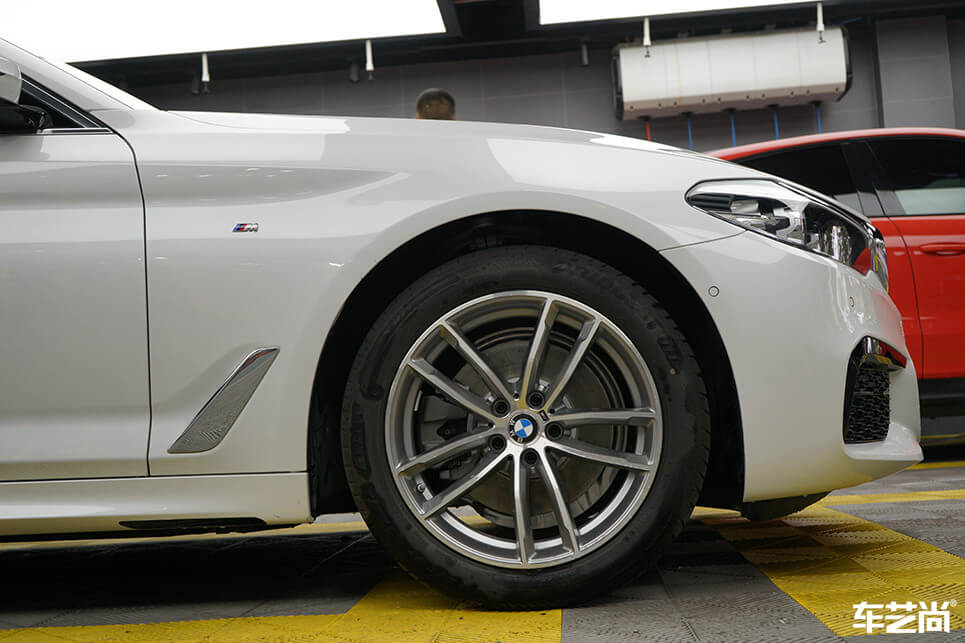 宝马5系施工隐形车衣（18）