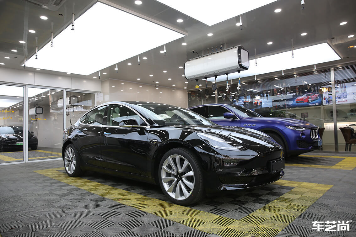 特斯拉施工威固隔热膜案例展示（14