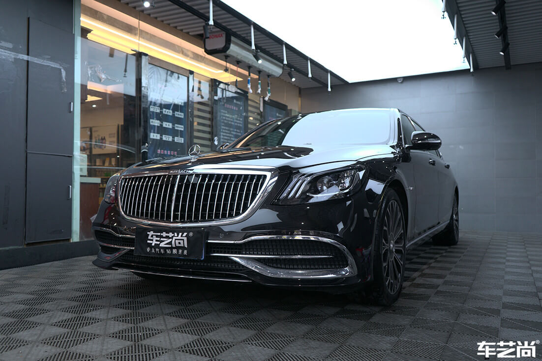 迈巴赫选择施工威固隐形车衣，效果展示（10）