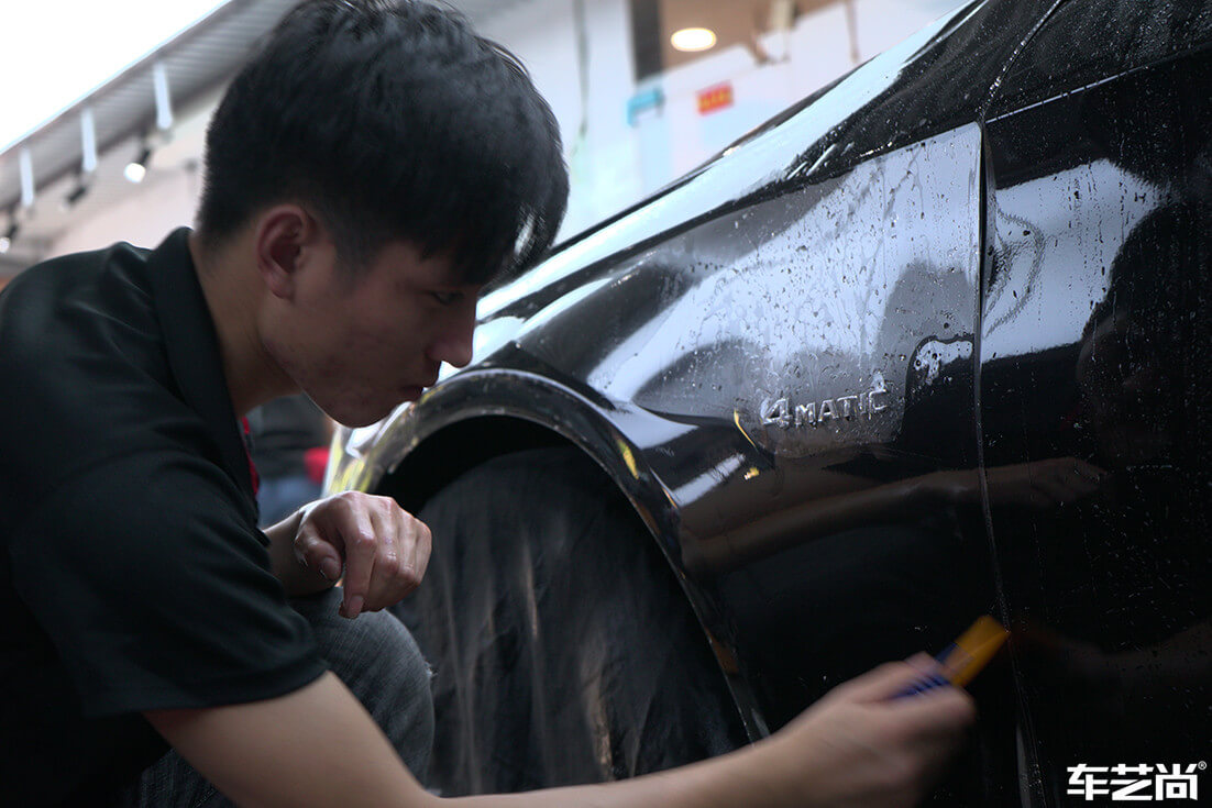 迈巴赫选择施工威固隐形车衣，效果展示（6）