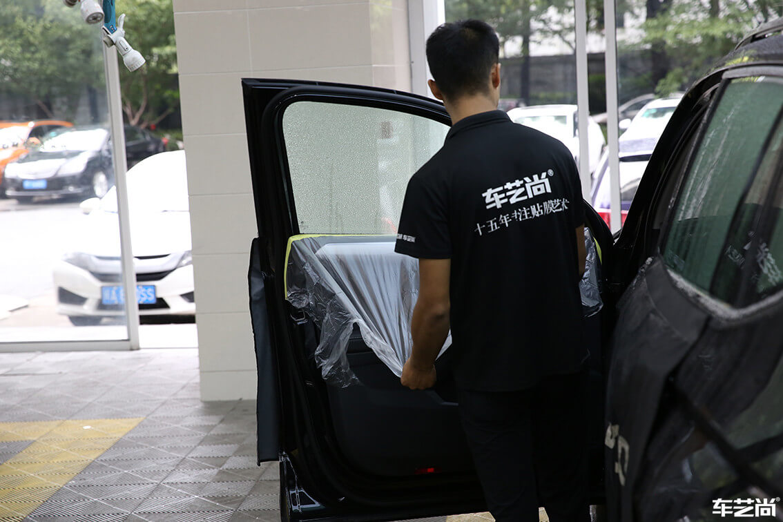 大众430装贴威固隔热膜（4）